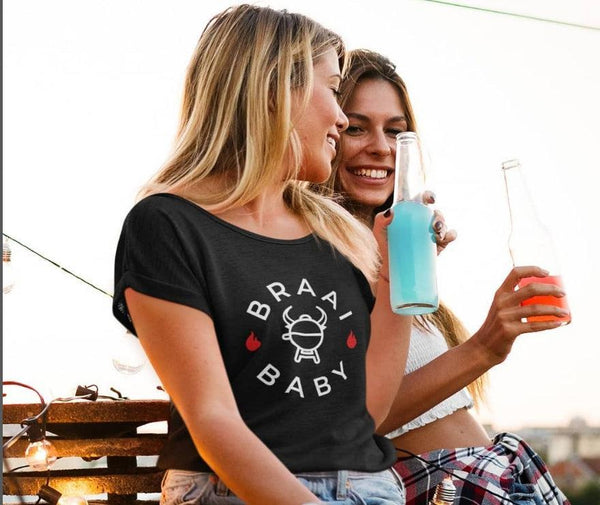 Braai Baby "Braai Logo" Tee Shirt (Women's)