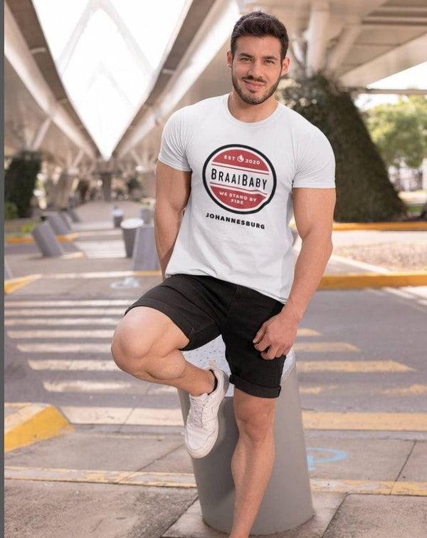 Braai Baby "We stand by Fire" Tee Shirt (Mens)