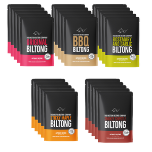 Biltong Mega Box 50 x 35g Packs in 5 Flavours