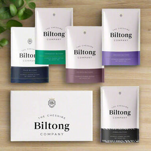 5 x Exotic Game Meat Biltong Box Set