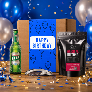 Beer and Biltong Box Set (Mix and Match)