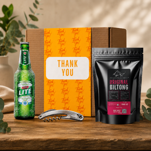 Beer and Biltong Box Set (Mix and Match)
