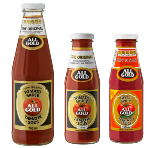 All Gold Tomato Sauce (Various)