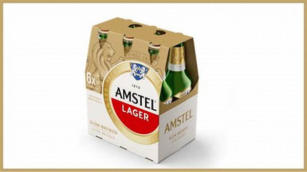 AMSTEL LAGER (330ML BOTTLE)