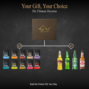 Beer and Biltong Box Christmas Box Gift Set (Pick your own Beer and Biltong)