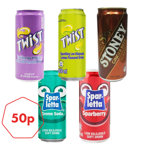 Soft Drinks (Various) 300ml Past Best Before Dates 50p Each