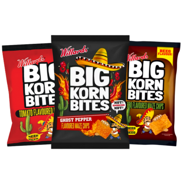 Willards Big Korn Bites (Various) 120g