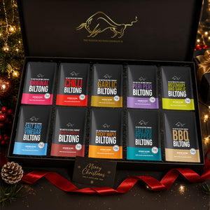 Christmas Beef Biltong Selection Box (10 Different Flavours)