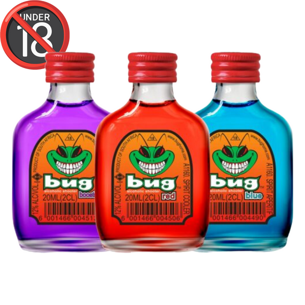 Bug Alcoholic Shooters (20ml)