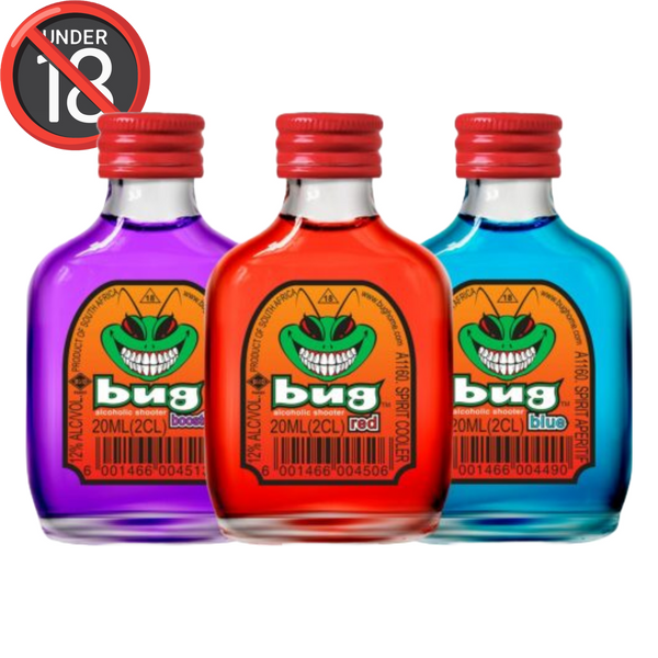 Bug Alcoholic Shooters (20ml)