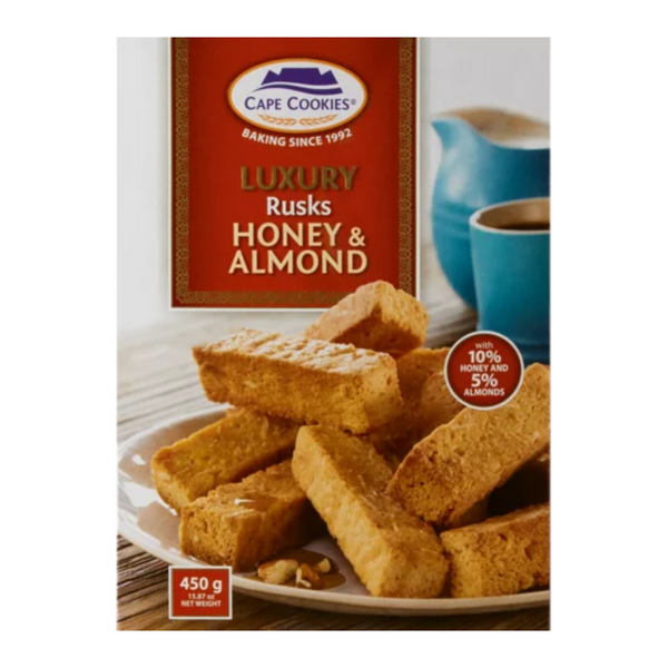 Cape Cookies Luxury Rusks (450g) Various