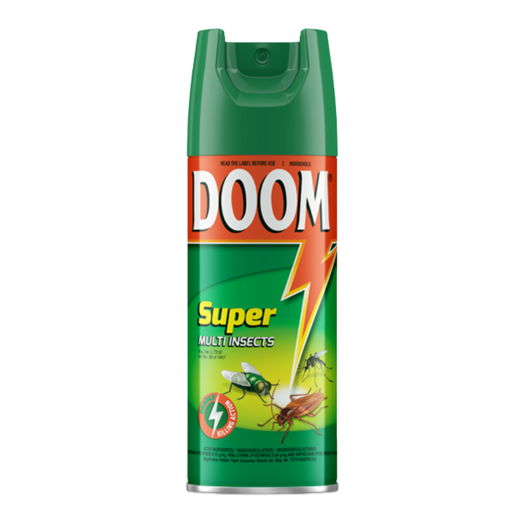 Doom Super Odourless Insect Spray 300ml | Multi-Bug Killer | Fast ...