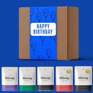 5 x Posh Biltong Box Set (Choose Your Sleeve)