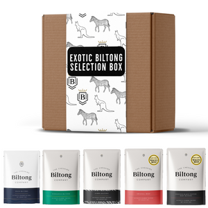 5 x Posh Biltong Box Set (Choose Your Sleeve)