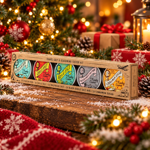 Funky Ouma 5 Tin Taster Gift Set (Limited Xmas Edition Cinnamon Sugar Included)