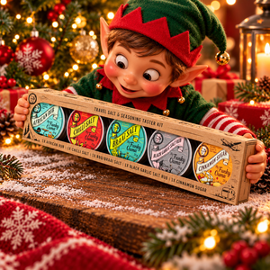 Funky Ouma 5 Tin Taster Gift Set (Limited Xmas Edition Cinnamon Sugar Included)
