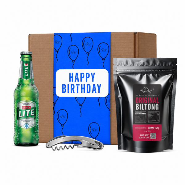 Beer and Biltong Box Set (Mix and Match)