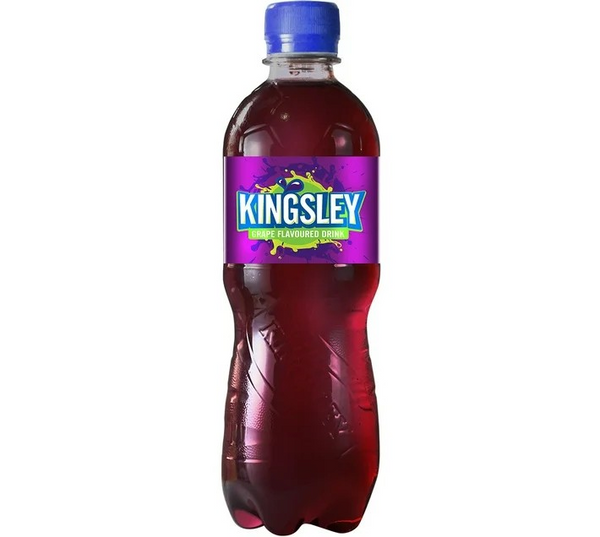 Kingsley Grape Flavoured Soft Drink (500ml)