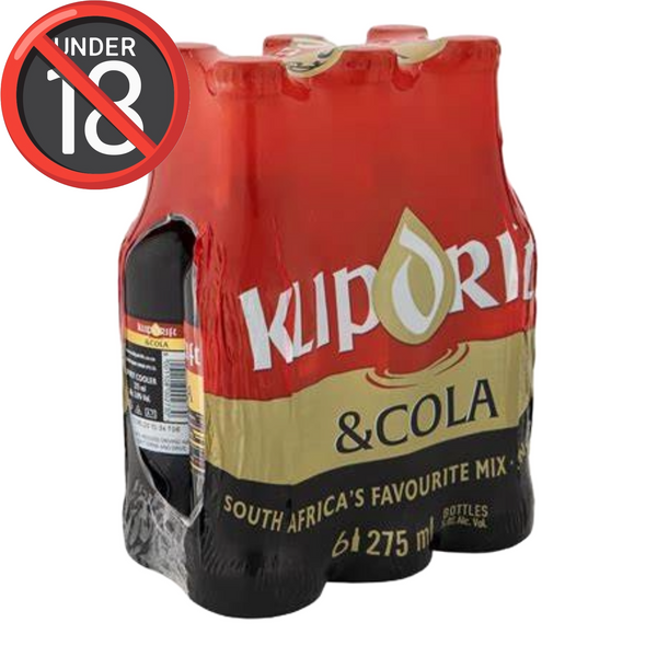 Klipdrift and Cola (275ml)