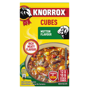Knorrox 12 Mutton Stock Cubes (120g)