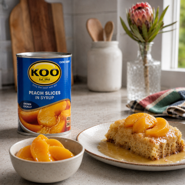 Koo Peach Halves in Syrup (410g)
