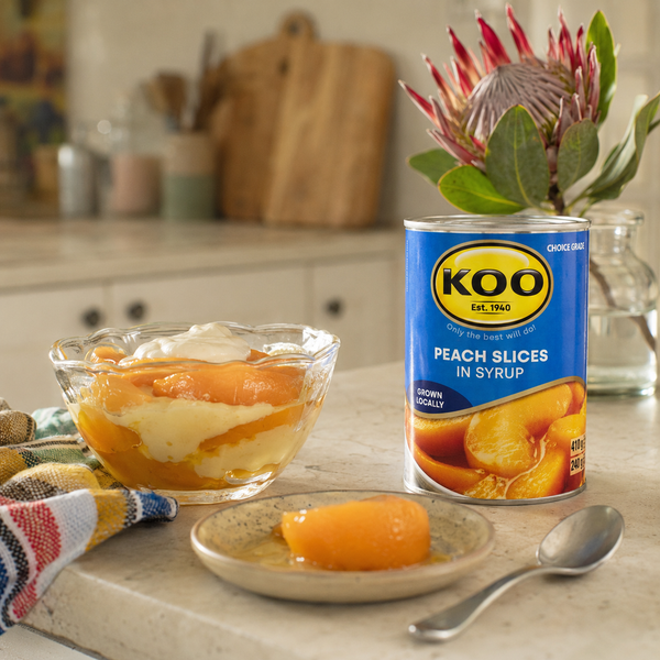 Koo Peach Halves in Syrup (410g)