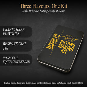 Deluxe Make your Own Biltong Kit (Three Flavours)