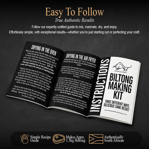 Deluxe Make your Own Biltong Kit (Three Flavours)