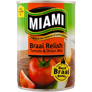 Miami Braai Relish Tomato & Onion Mix 410g