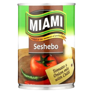 Miami Seshebo Tomato and Onion with Chilli 410g