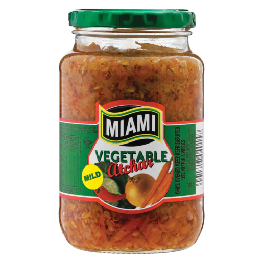 Miami Vegetable Atchar Mild 380g
