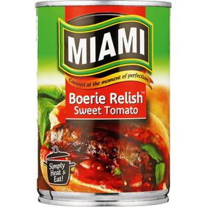 Miami Boerie Relish Sweet Tomato 450g