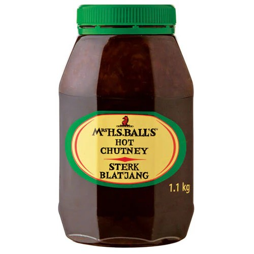 Mrs Balls Hot Chutney 1.1kg Tub