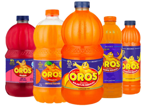 Oros Flavoured Fruit Squash (1L and 2L) Pick Your Flavour