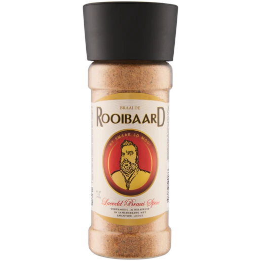 Rooibaard Laeveld Braai Spice 170g