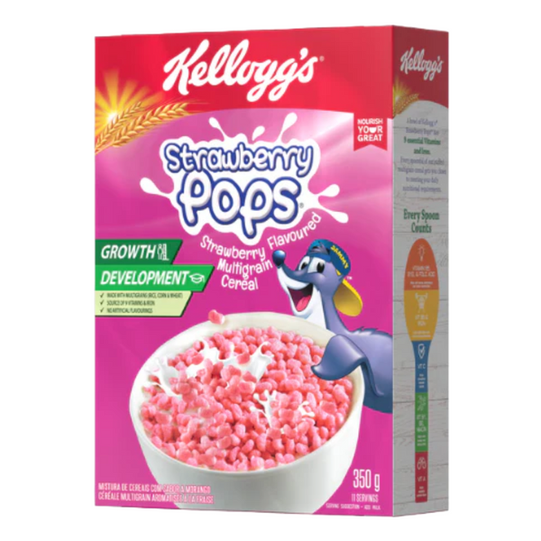 Kelloggs Strawberry Pops (350g)