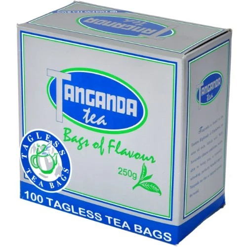 Tanganda Tea 100 Tagless Tea Bags