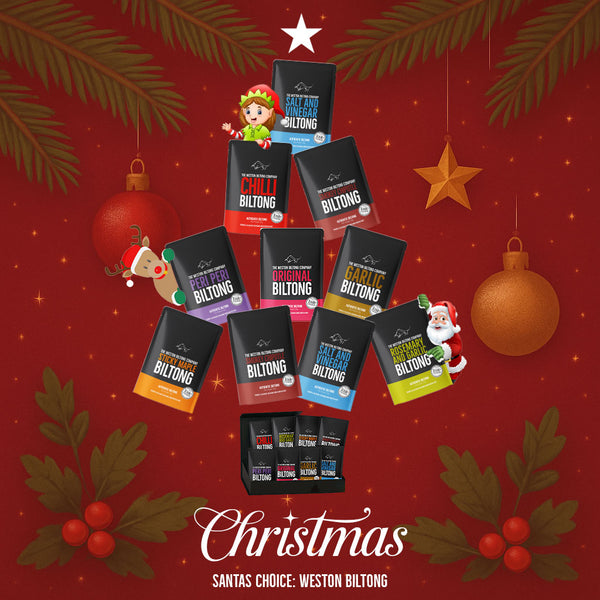 Christmas Beef Biltong Selection Box.