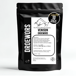 Venison Droewors (Beersticks)