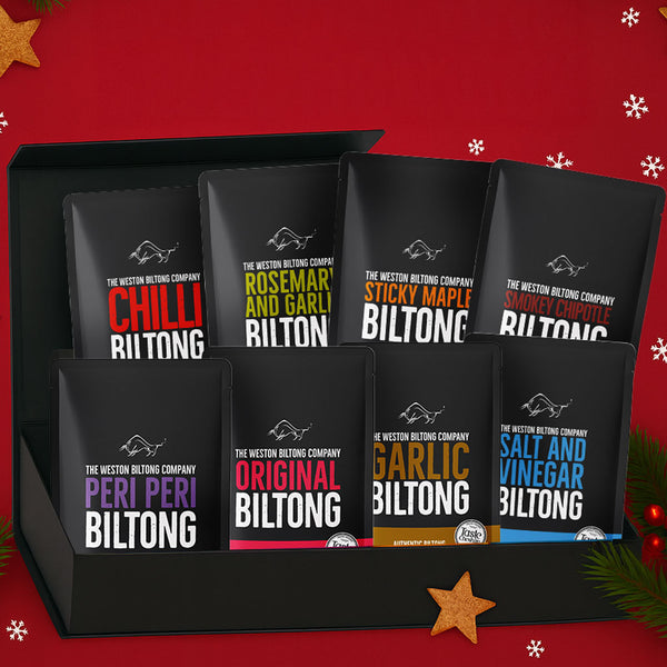Christmas Beef Biltong Selection Box.