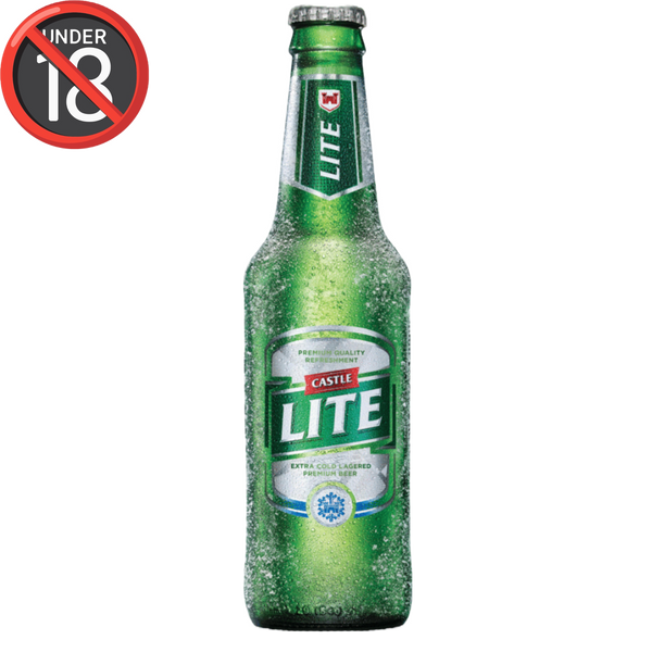 Castle Lite 340ml Bottle