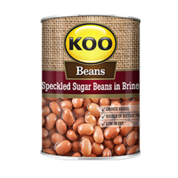 Koo Beans (Speckled Sugar Beans in Flavoured Brine 410g)