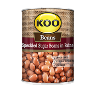 Koo Beans (Speckled Sugar Beans in Flavoured Brine 410g)