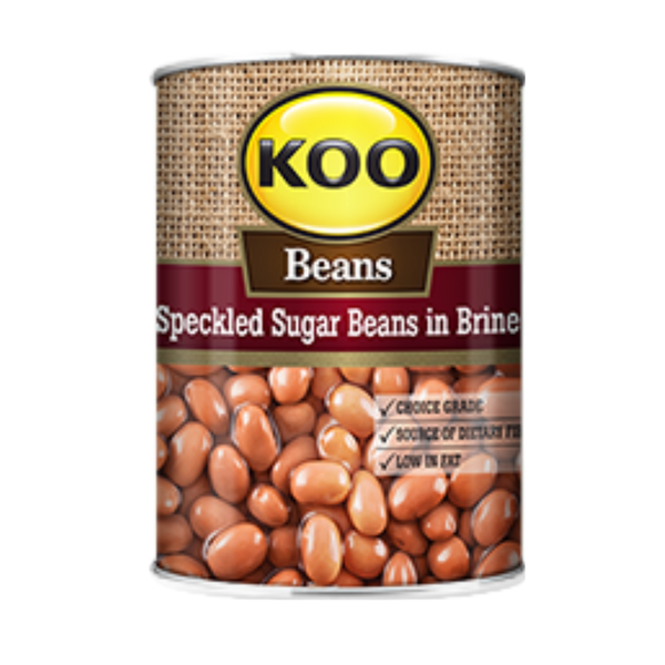 Koo Beans (Speckled Sugar Beans in Flavoured Brine 410g)