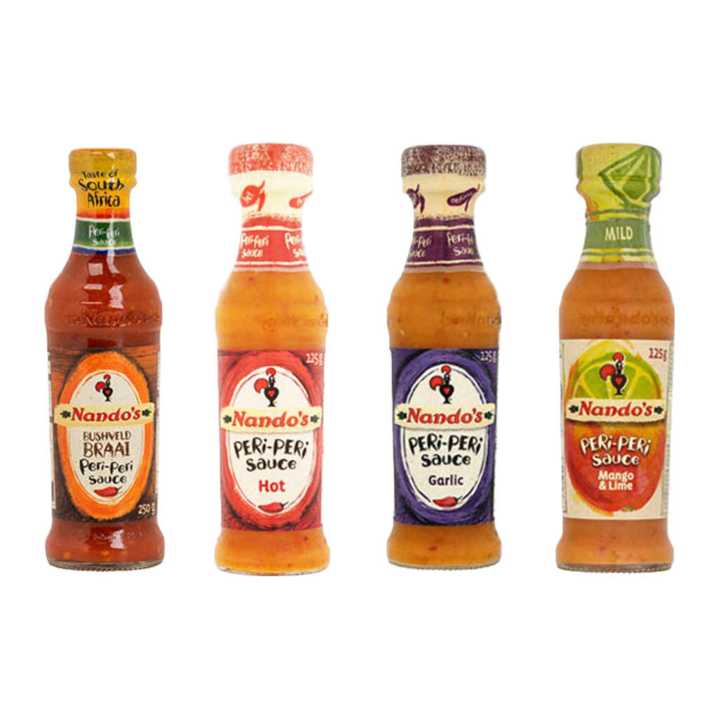 Nando's Peri Peri Sauces (125g and 250g) – The Weston Biltong Company