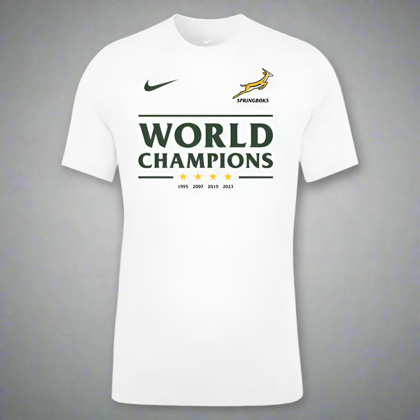 South Africa Rugby Champions T Shirt (Nike Official)