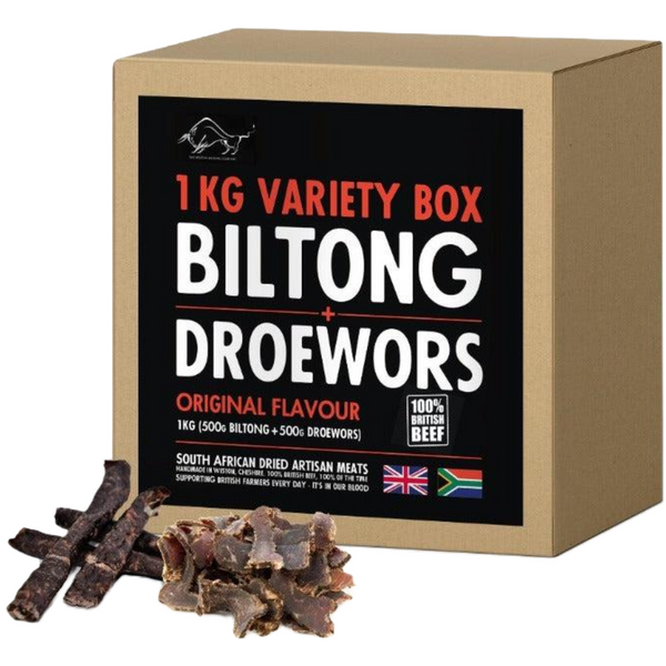 1kg Biltong & Droewors Variety Box