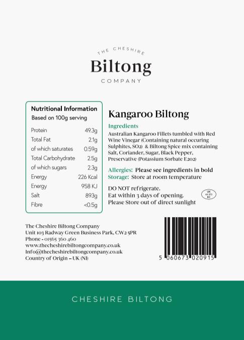 Kangaroo Biltong (35g)