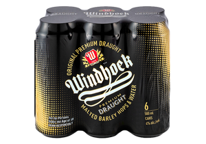 Windhoek Premium Draught 500ml (Cans)
