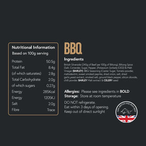 BBQ Beef Biltong